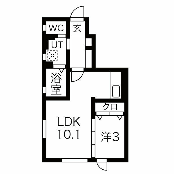 （日）リジェール松波　Ｂ102