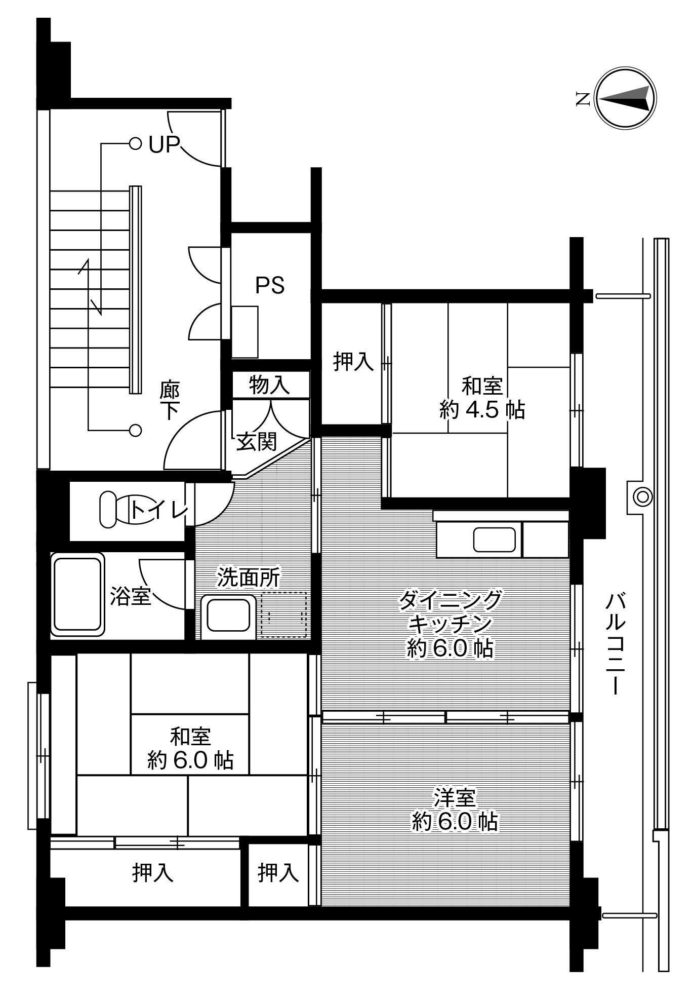ビレッジハウス沼木    1-105