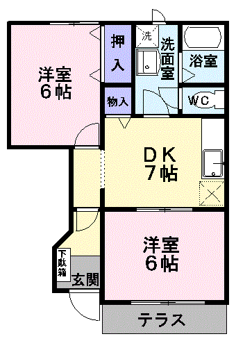 クレストール東山形　A102