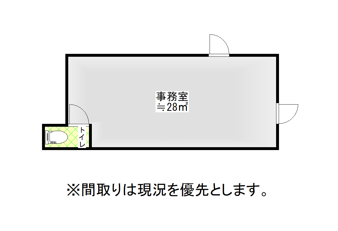春日町テナント　1Ｆ北